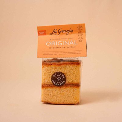 Bizcocho tradicional sin gluten y sin lactosa La Granja 230g 