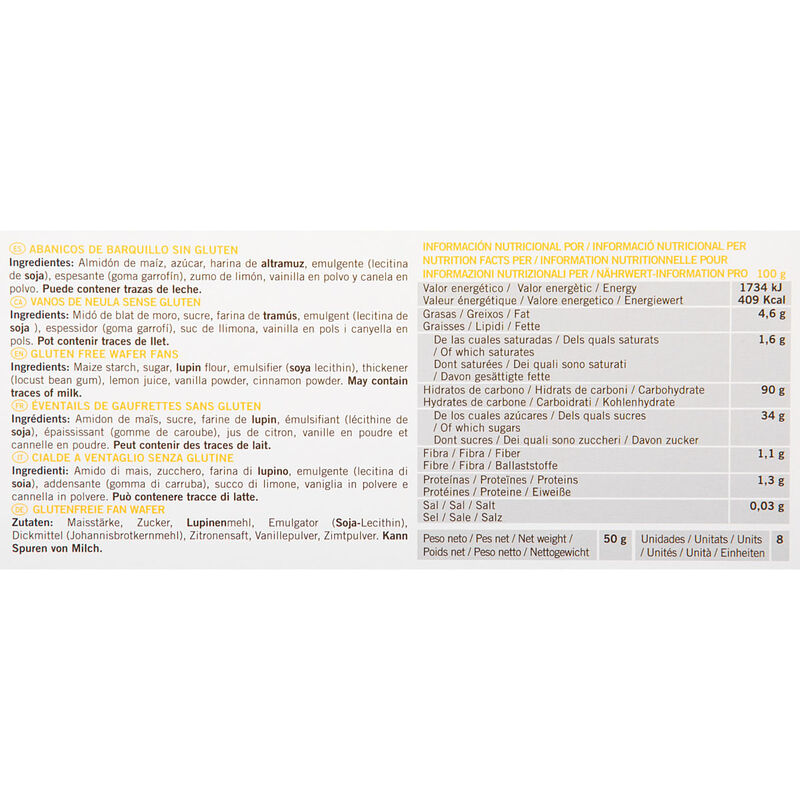 Ventalls sense gluten Sant Tirs 50g 