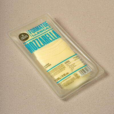 Formatge Mozzarella llescat Ametller Origen 200g 