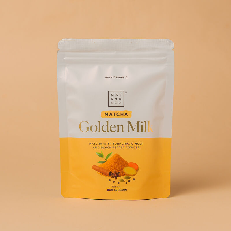 Té matcha golden milk Matcha&Co 80g 