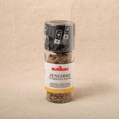 Molinet de gingebre i pebre negre Burriac 35g 