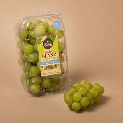 Uva blanca sin pepitas bandeja 400g 