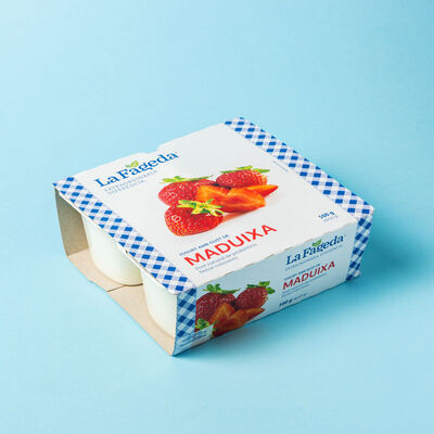 Yogur de fresa La Fageda 125g - 4uds. 