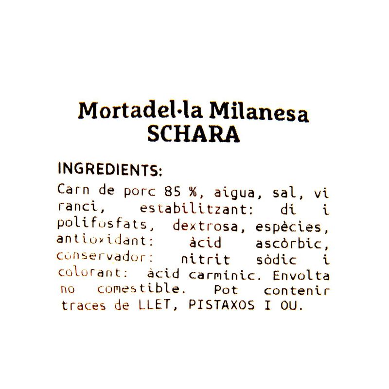 Mortadela clásica Milanesa Schara 150g