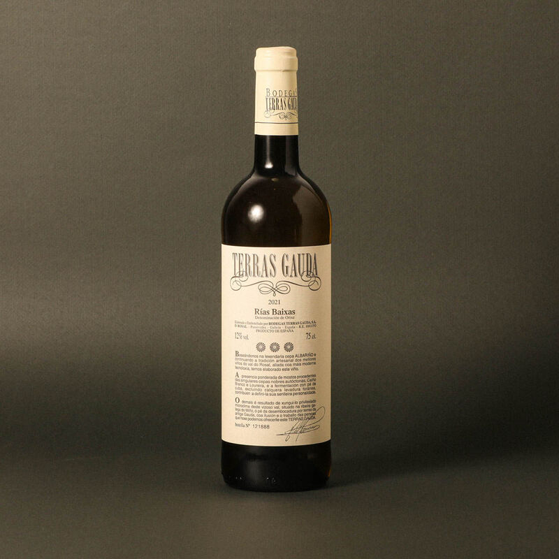 Vino blanco albariño  2019 Terras Gauda 75cl D.O Rias Baixas 
