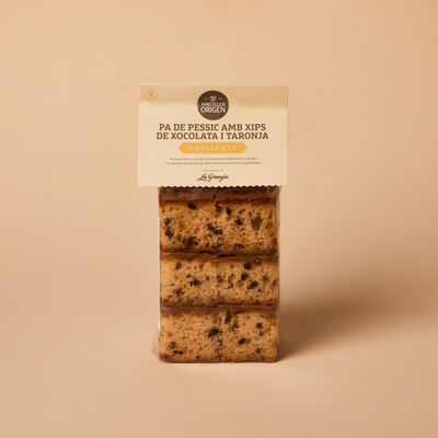 Bizcocho naranja y chocolate Ametller Origen 350g 