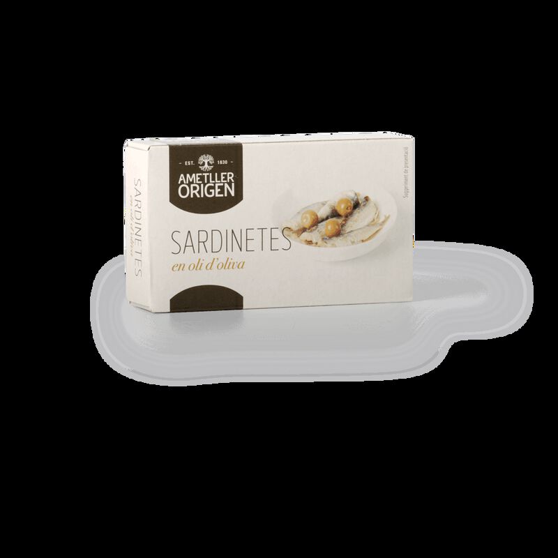 Sardinetes en oli d'oliva Ametller Origen 60g 