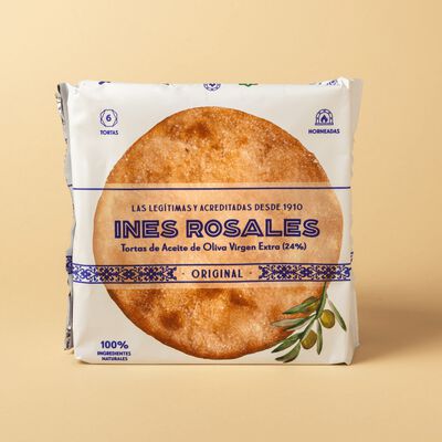 Coca d´oli 6u. INÉS ROSALES 180g 