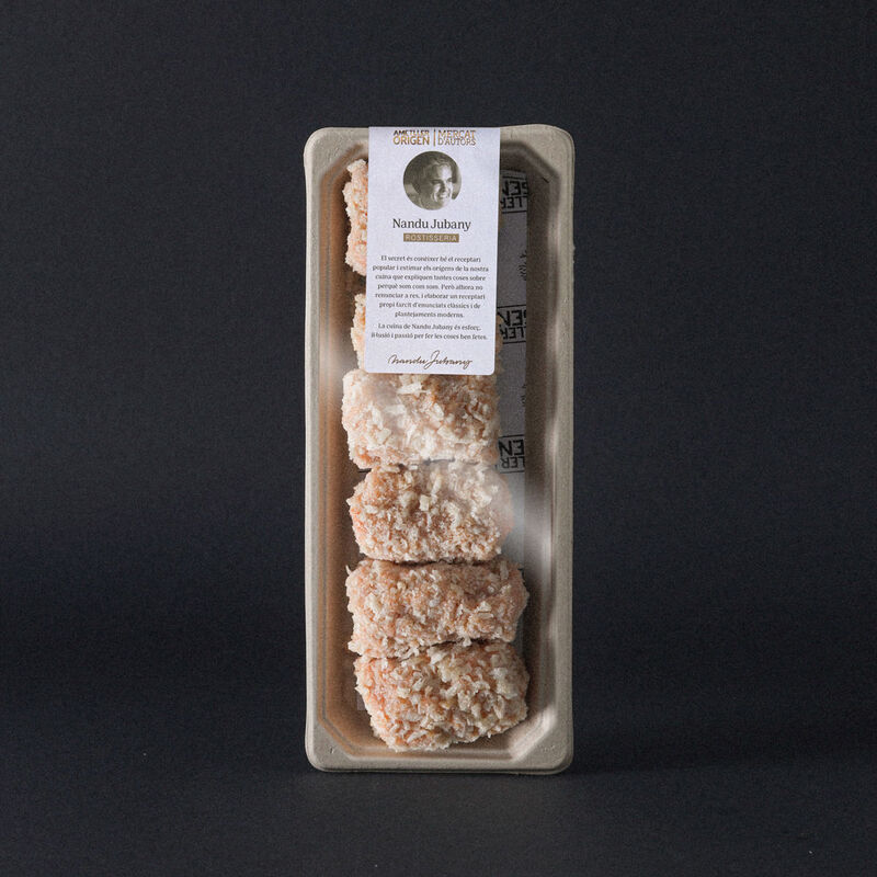 Croquetas de gamba Nandu Jubany 220g - 6uds. 