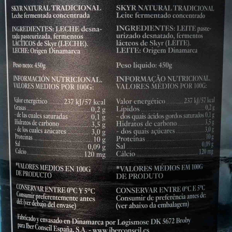 Skyr natural Logismose 450 g 