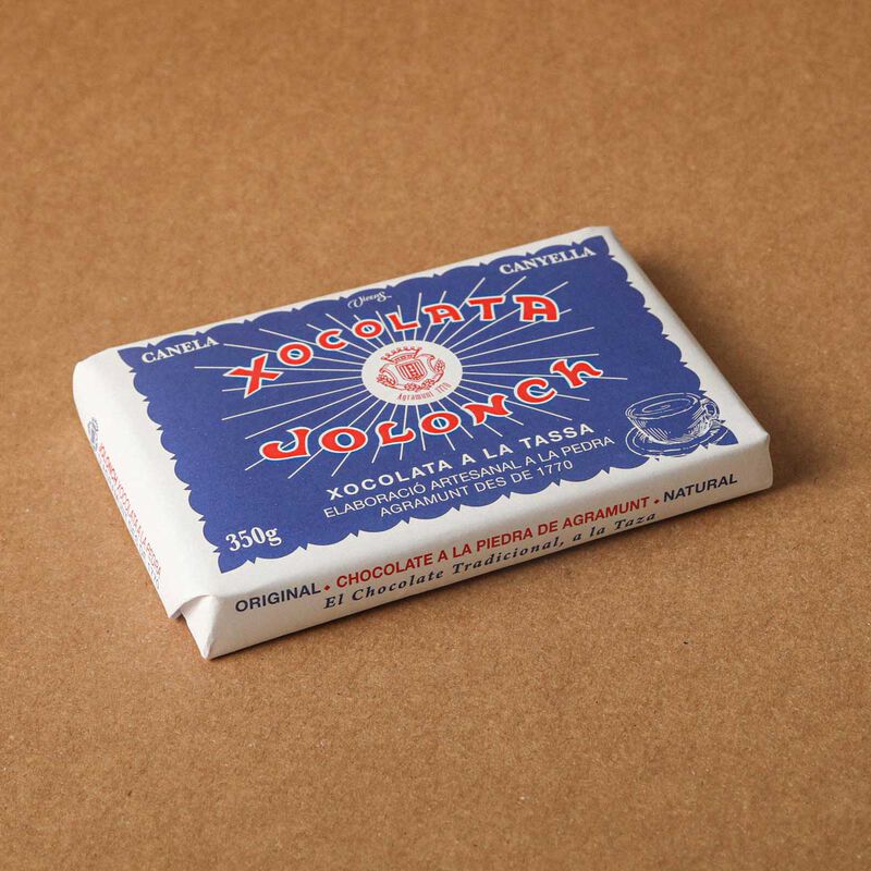 Chocolate Jolonch a la piedra de Agramunt Vicens 350 g