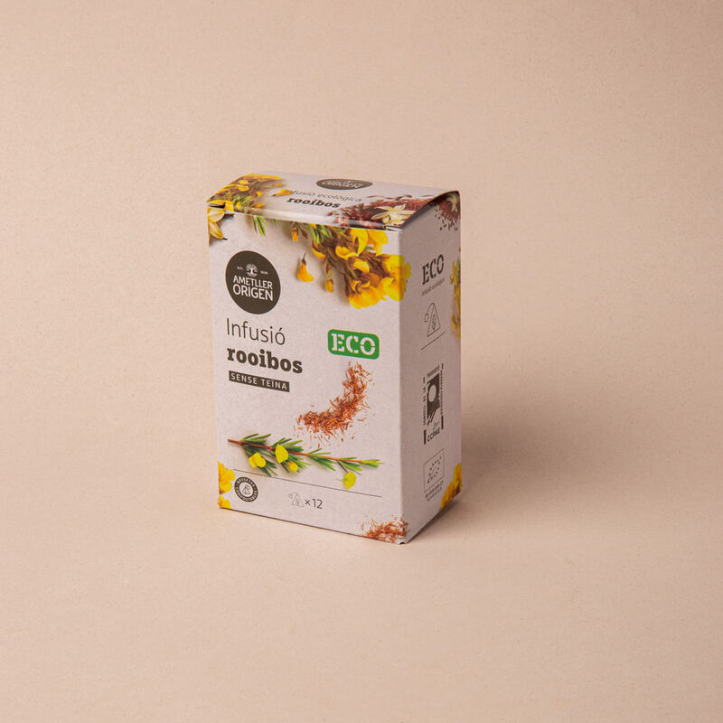 Infusión de rooibos ecológica Ametller Origen 18g 