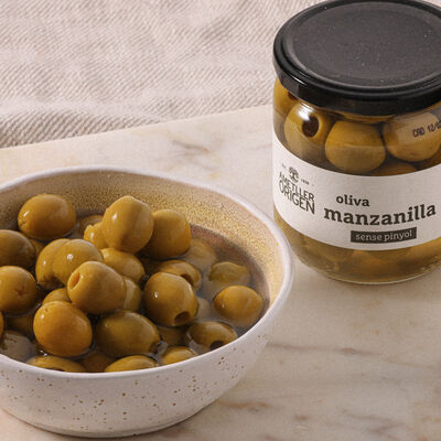 Aceituna Manzanilla sin hueso Ametller Origen 160 g 
