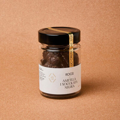 Rocas chocolate negro y almendra LLuc Crusellas 150g 