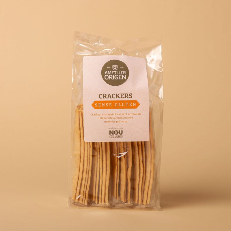 Crackers sin gluten Ametller Origen 140g - 4uds.