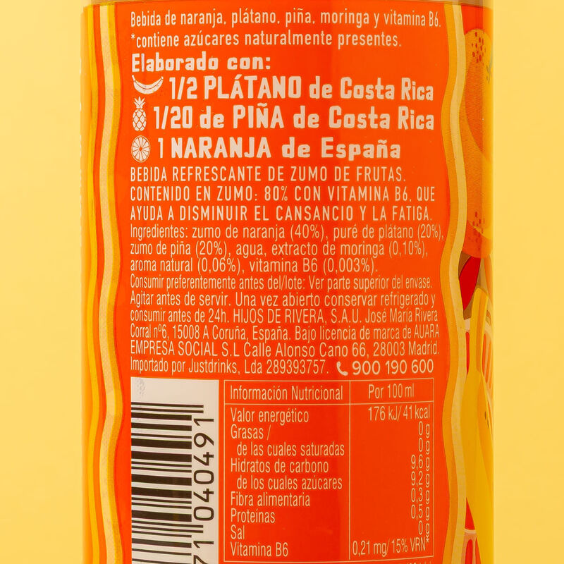 Zumo energia AUARA 33cl 