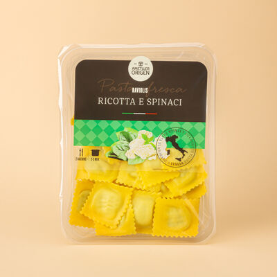 Ravioli queso y espinacas Ametller Origen 250g 