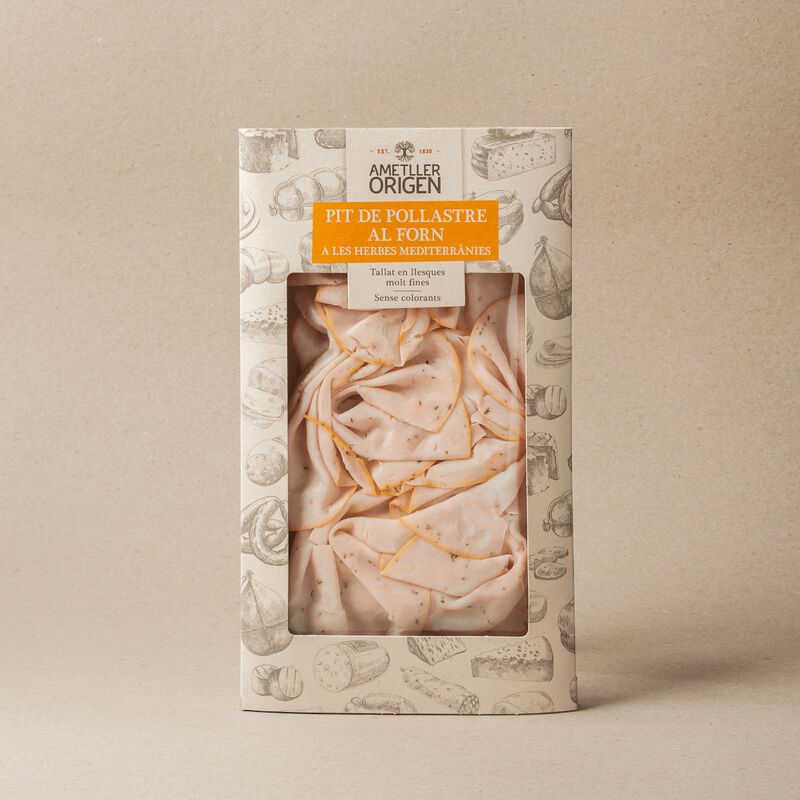 Pit pollastre forn herbes Ametller Origen 100g 