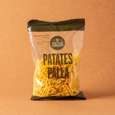 Patates fregides palla amb oli oliva Ametller Origen 100 g 