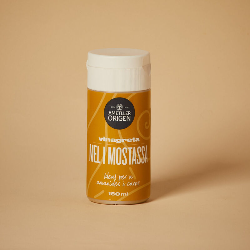 Vinagreta mel i mostassa Ametller Origen 160g