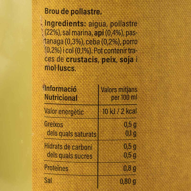 Brou de pollastre Ametller Origen 1l 
