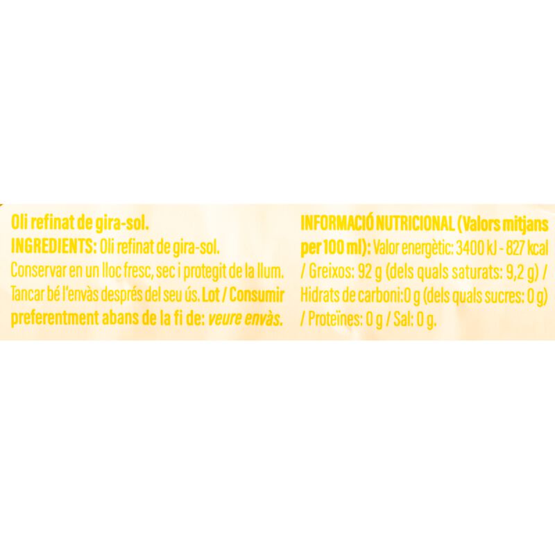 Aceite de girasol Essencials 1L 