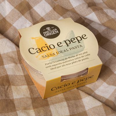 Salsa de cacio Pepe Ametller Origen 150g 