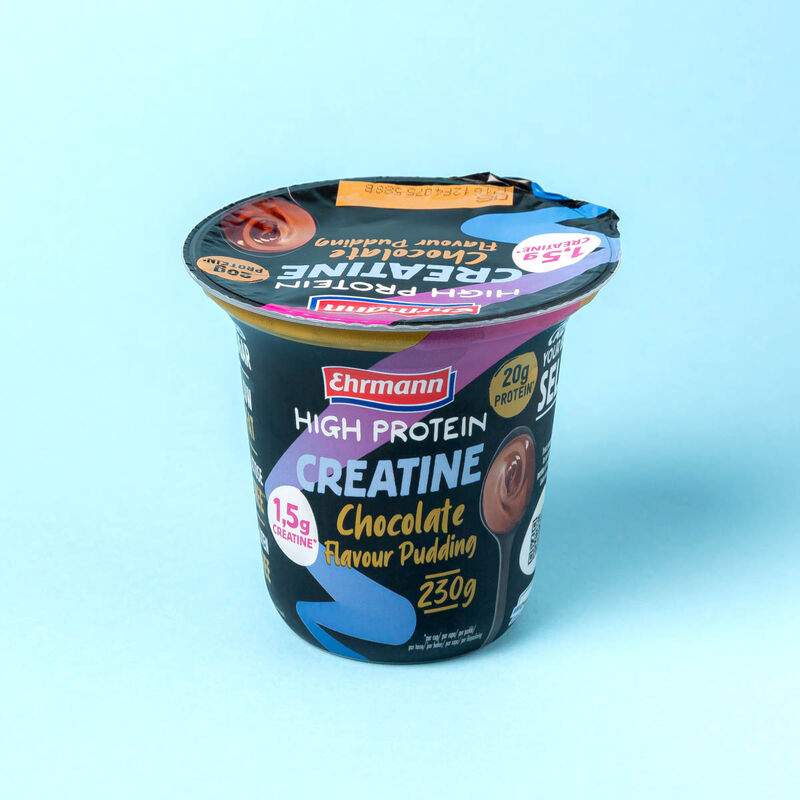 Pudding de chocolate con proteína y creatina Ehrmann 230g 