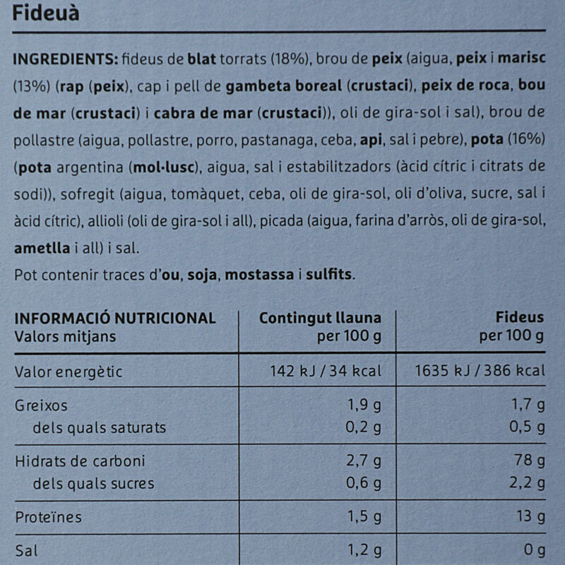 Fideuá Ametller Origen 860g