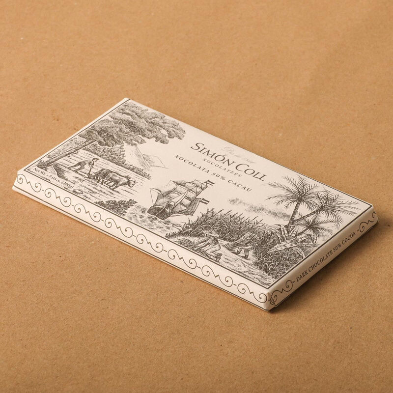 Chocolate 50% cacao Simon Coll 200g
