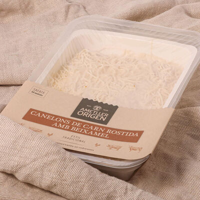Canelones de carne asada Ametller Origen 1080g - 12uds. 