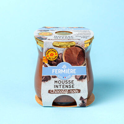 Mousse de chocolate La Fermière 70g 