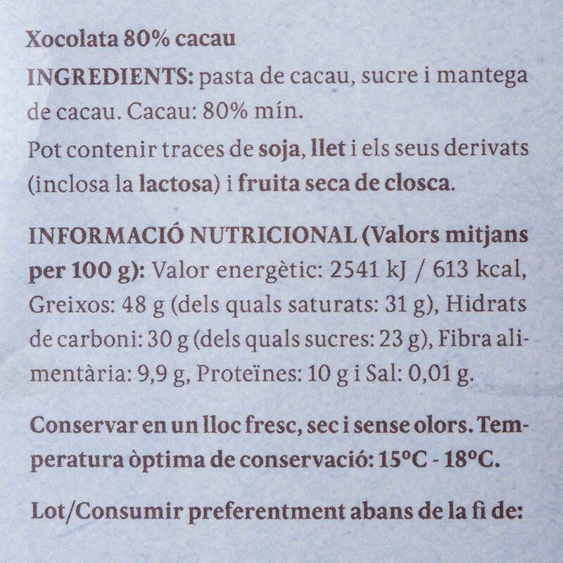Chocolate Ghana 80% cacao Ka-Kaw 75g 