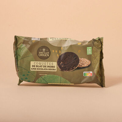 Coquetes blat moro amb xocolata Ametller Origen 100g 