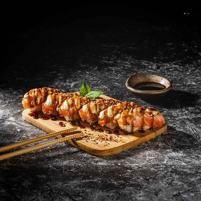 Nigiri de salmón flameado Ametller Origen by Hideku - 6uds. 