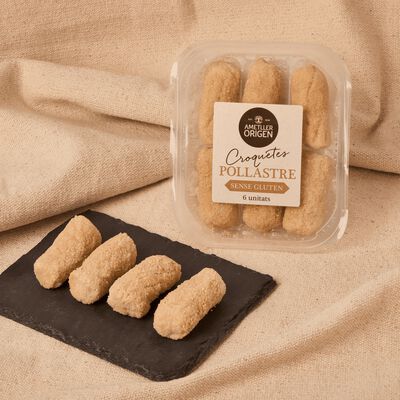 Croquetas de pollo sin gluten Ametlller Origen 170g - 6uds. 