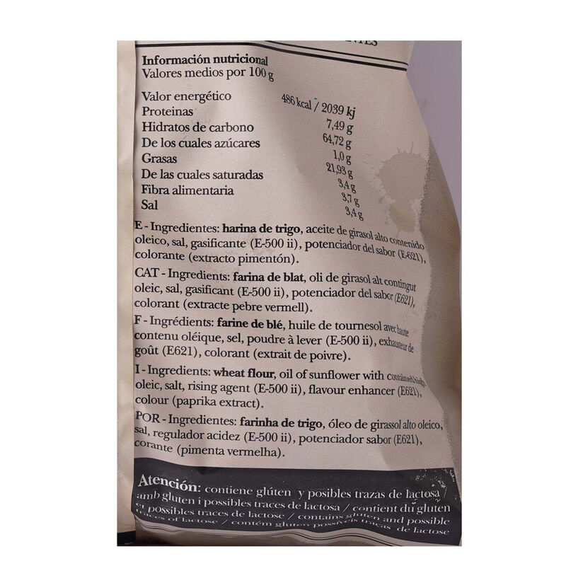 Cortezas de trigo gigantes Bestial 100g 