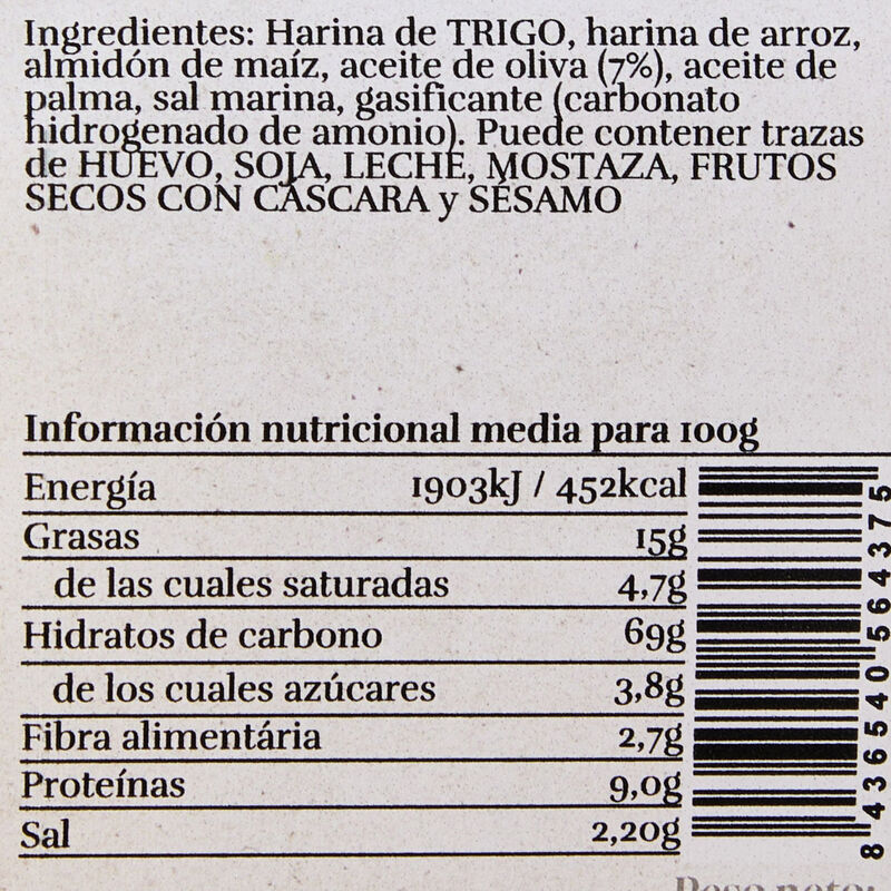 Saladitos canapé E.BLANCA 180g 