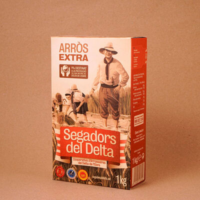 Arroz extra Segadors del Delta 1Kg 