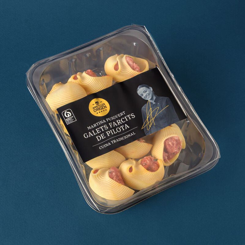 Galets rellenos de carne de pelota Ametller origen 300 g 
