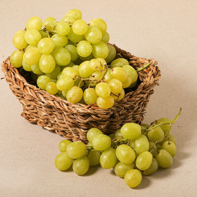 Uva blanca sin pepitas 