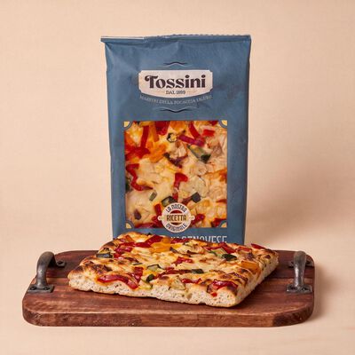 Focaccia genovesa de verduras Tossini 180g 