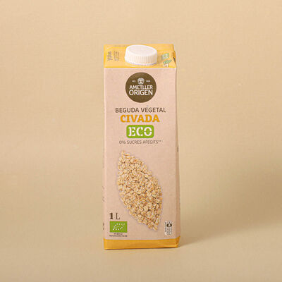 Bebida de avena ecológica Ametller Origen 1l 