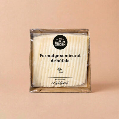 Queso semicurado de búfala loncheado Ametller Origen 160g 