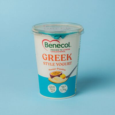 Iogurt grec mango-maracujà Benecol 450g 