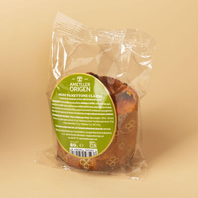 Mini panettone de fruita Ametller Origen 80g 