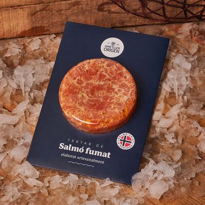 Tàrtar de salmó fumat Ametller Origen 150g 