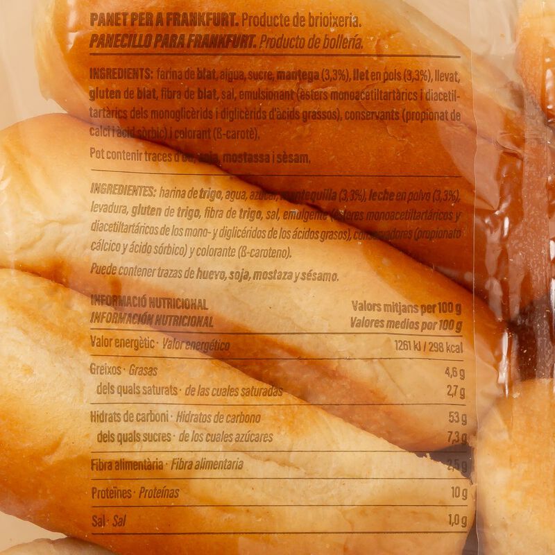 Mini panecillo brioche Ametller Origen 300g - 10uds.
