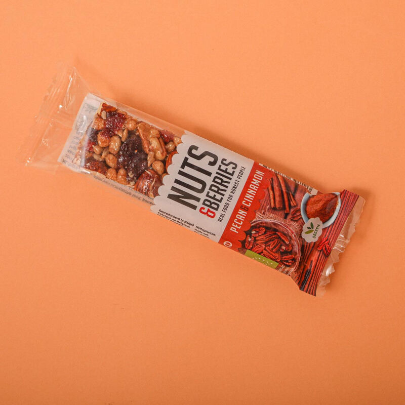 Barrita nueces y canela Eco Nuts&Barries 30 g 