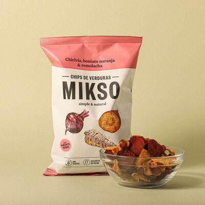 Chips chirivía moniato pimienta Marinas 85g 